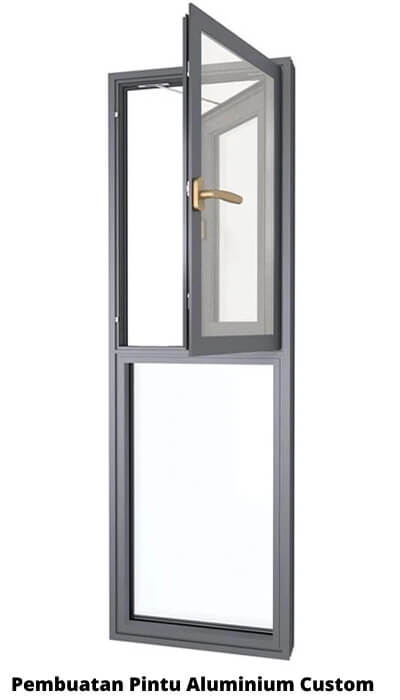 pembuatan pintu aluminium custom